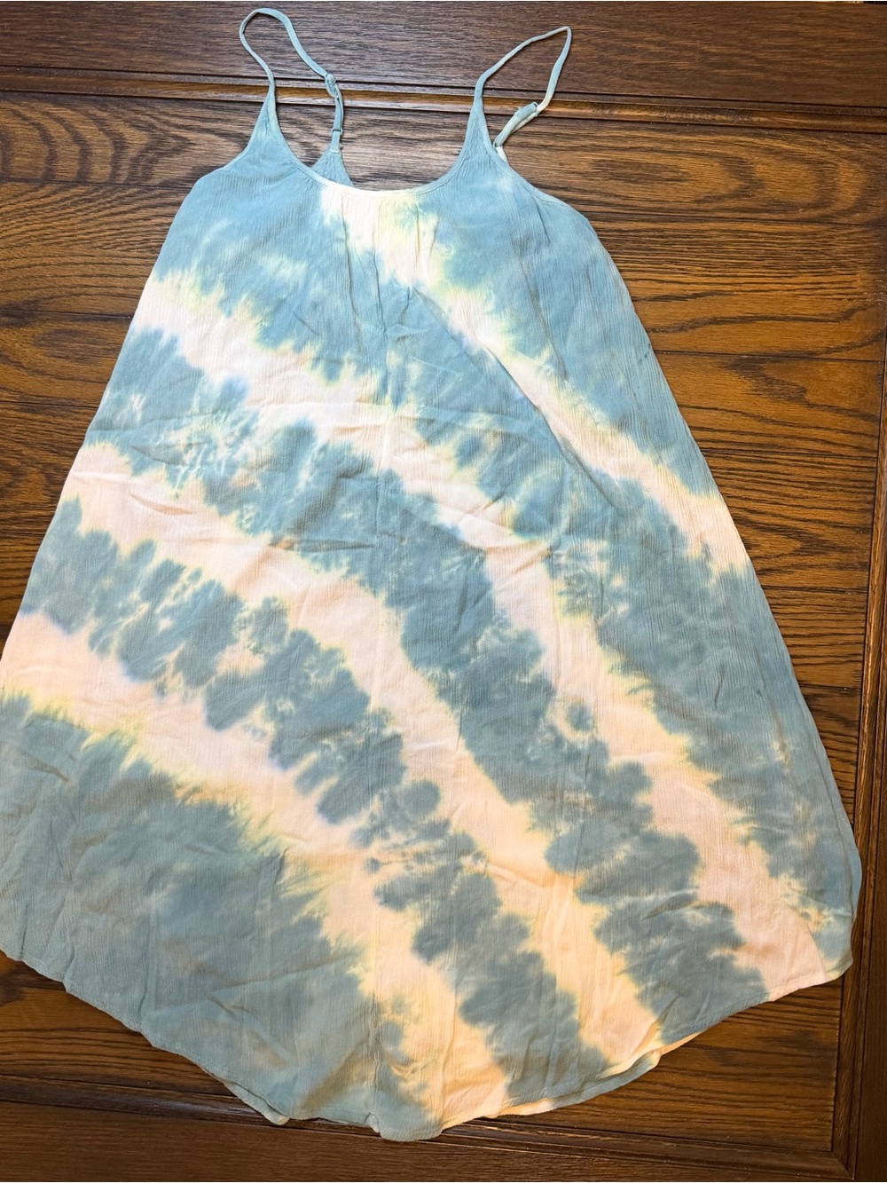 Knox Rose Tie-Dye Spaghetti Strap Summer Dress